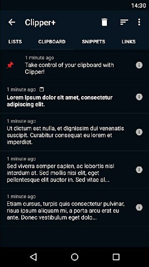 clipper剪切板管理器截图1