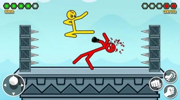 火柴人动漫格斗(Stickman Kick Fighting Game)最新版截图3