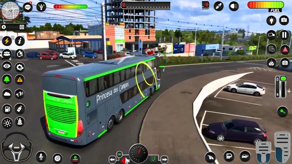 巴士停车驾驶(Bus Parking Game)截图1