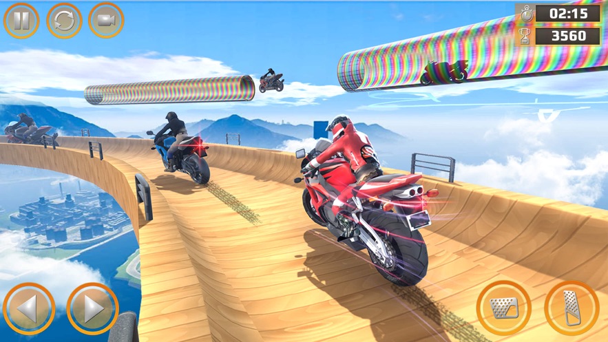 不可能的摩托车特技(Impossible Bike Race: Racing Games 2021)