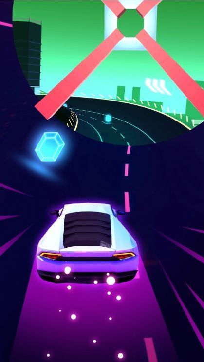 霓虹赛车手节奏赛道(Neon Racer)安卓版截图2