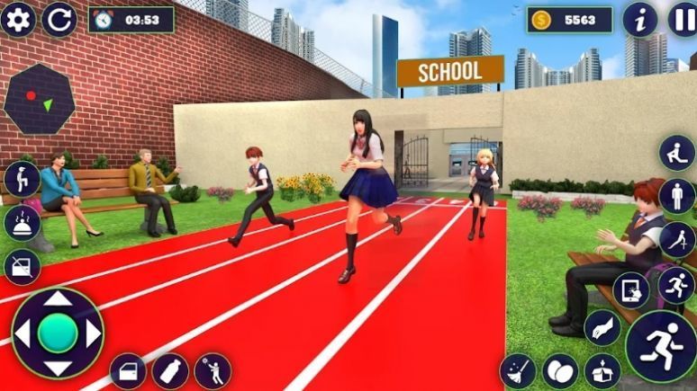 渺渺校园运动会(School Girl Life Simulator)