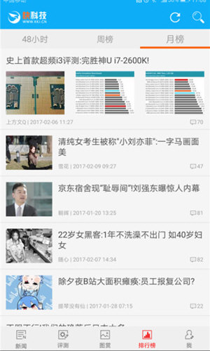 快科技(cpu天梯图)最新版截图3