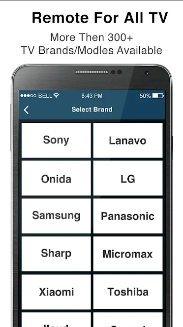 Remote Control(万能电视遥控器)